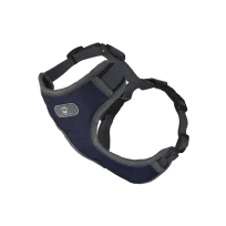 Шлея анатомічна світловідбивна AnimAll HL-8005-2 для собак, колір темно-синій, M 38-64 см